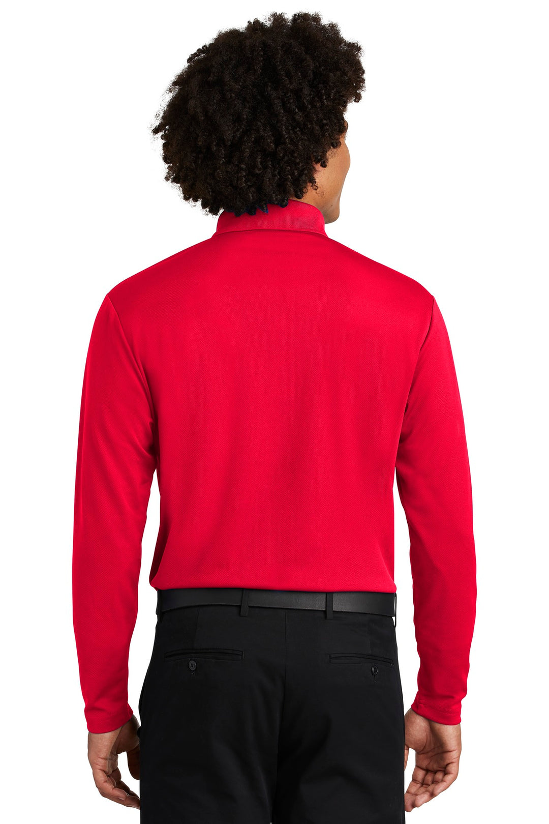 Sport-Tek Men's PosiCharge RacerMesh Long Sleeve Polo