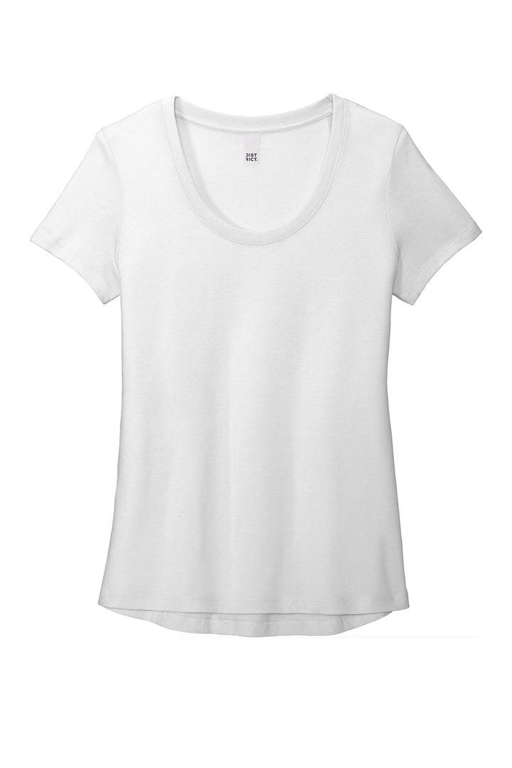 District Women's Flex Scoop Neck Tee DT7501 District