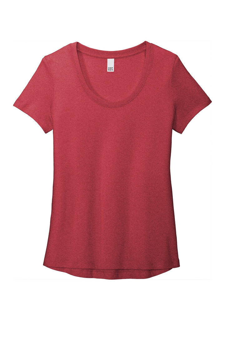 District Women's Flex Scoop Neck Tee DT7501 District