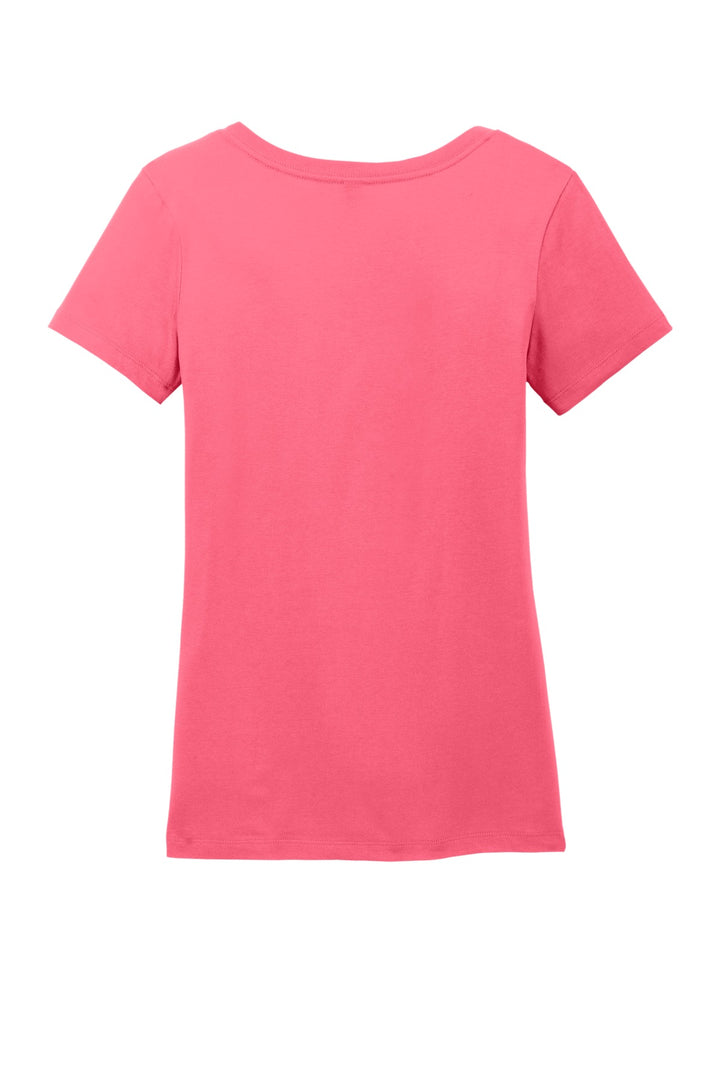 District Women's Perfect Weight Scoop Tee. DM106L District