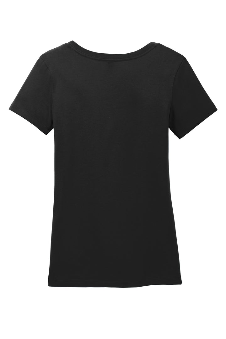 District Women's Perfect Weight Scoop Tee. DM106L District