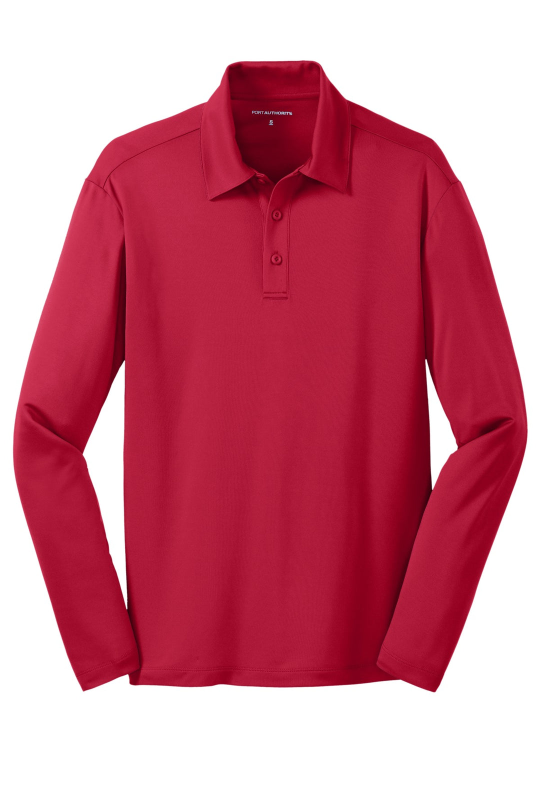 Port Authority Men's Silk Touch Performance Long Sleeve Polo. K540LS