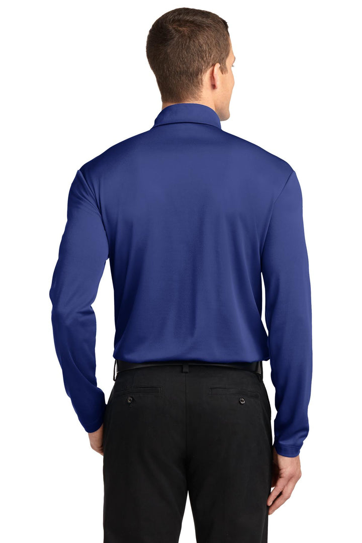 Port Authority Men's Silk Touch Performance Long Sleeve Polo. K540LS