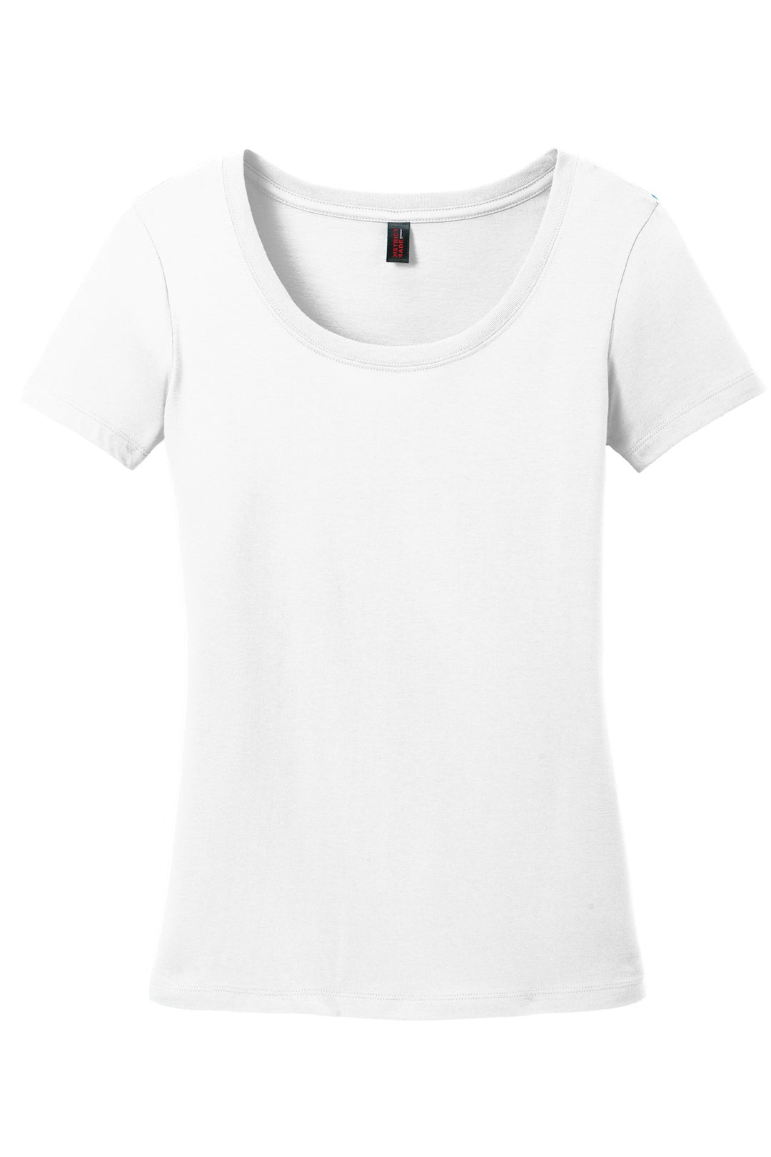 District Women's Perfect Weight Scoop Tee. DM106L District