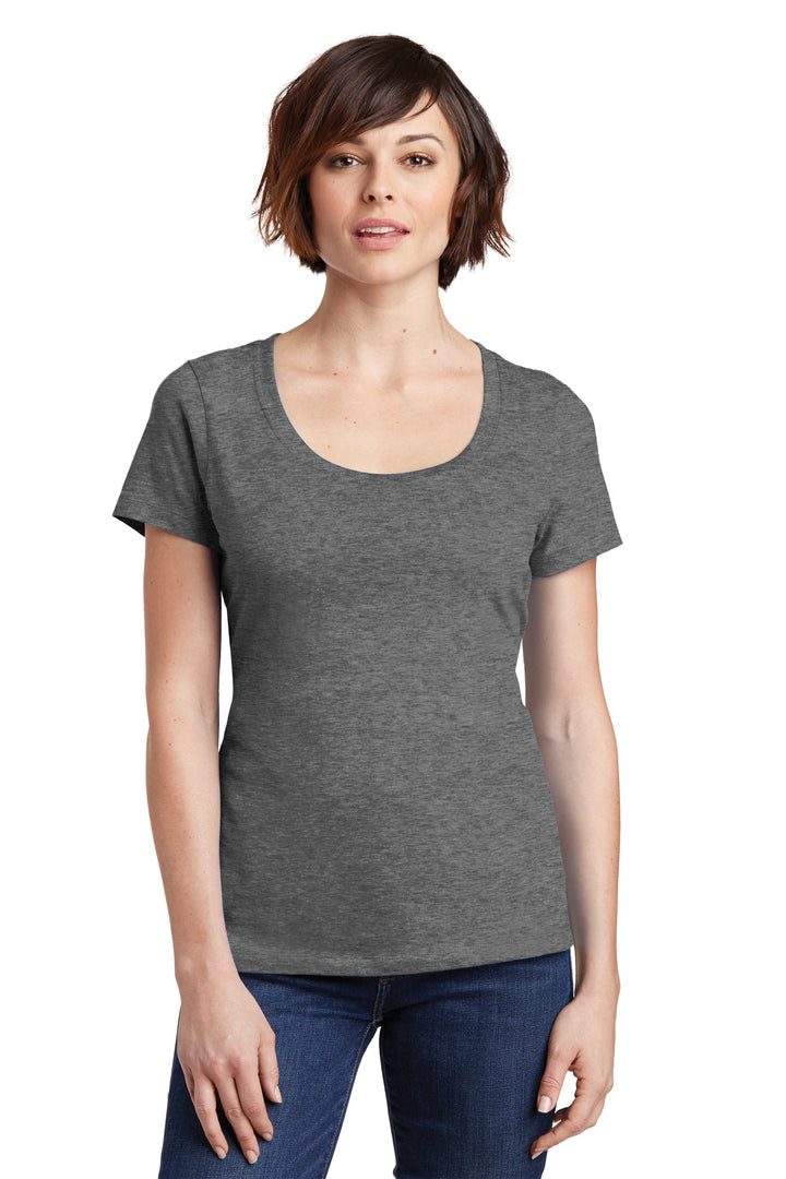 District Women's Perfect Weight Scoop Tee. DM106L District