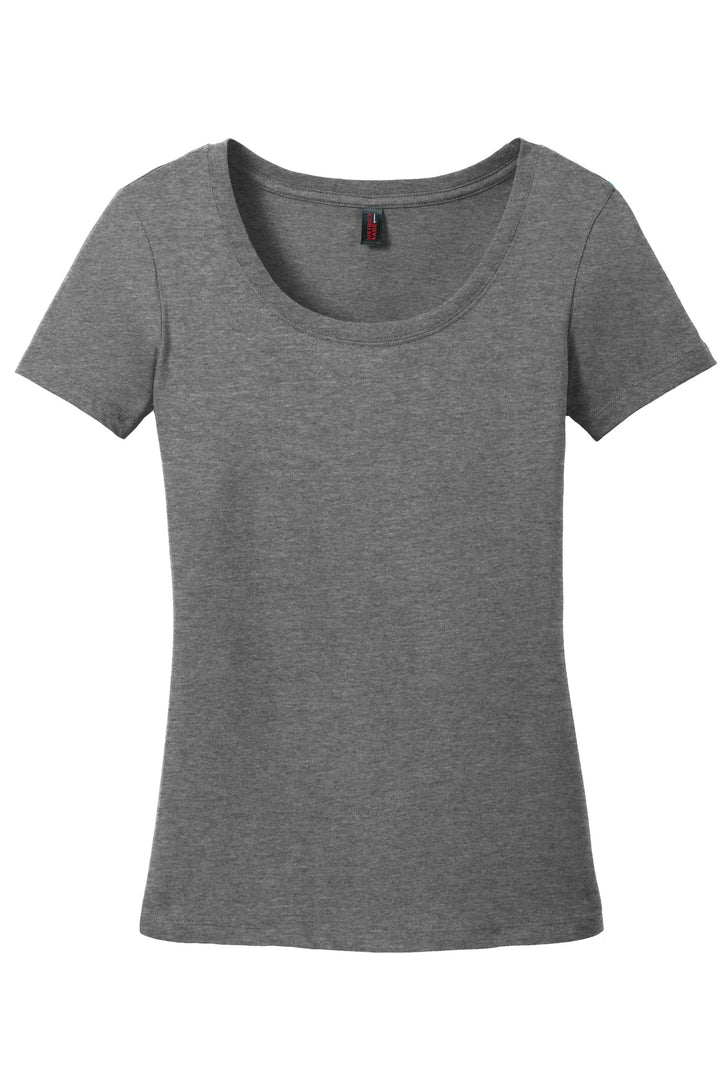 District Women's Perfect Weight Scoop Tee. DM106L District