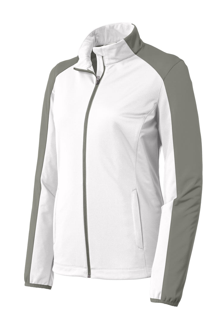 Port Authority Ladies Active Colorblock Soft Shell Jacket. L718