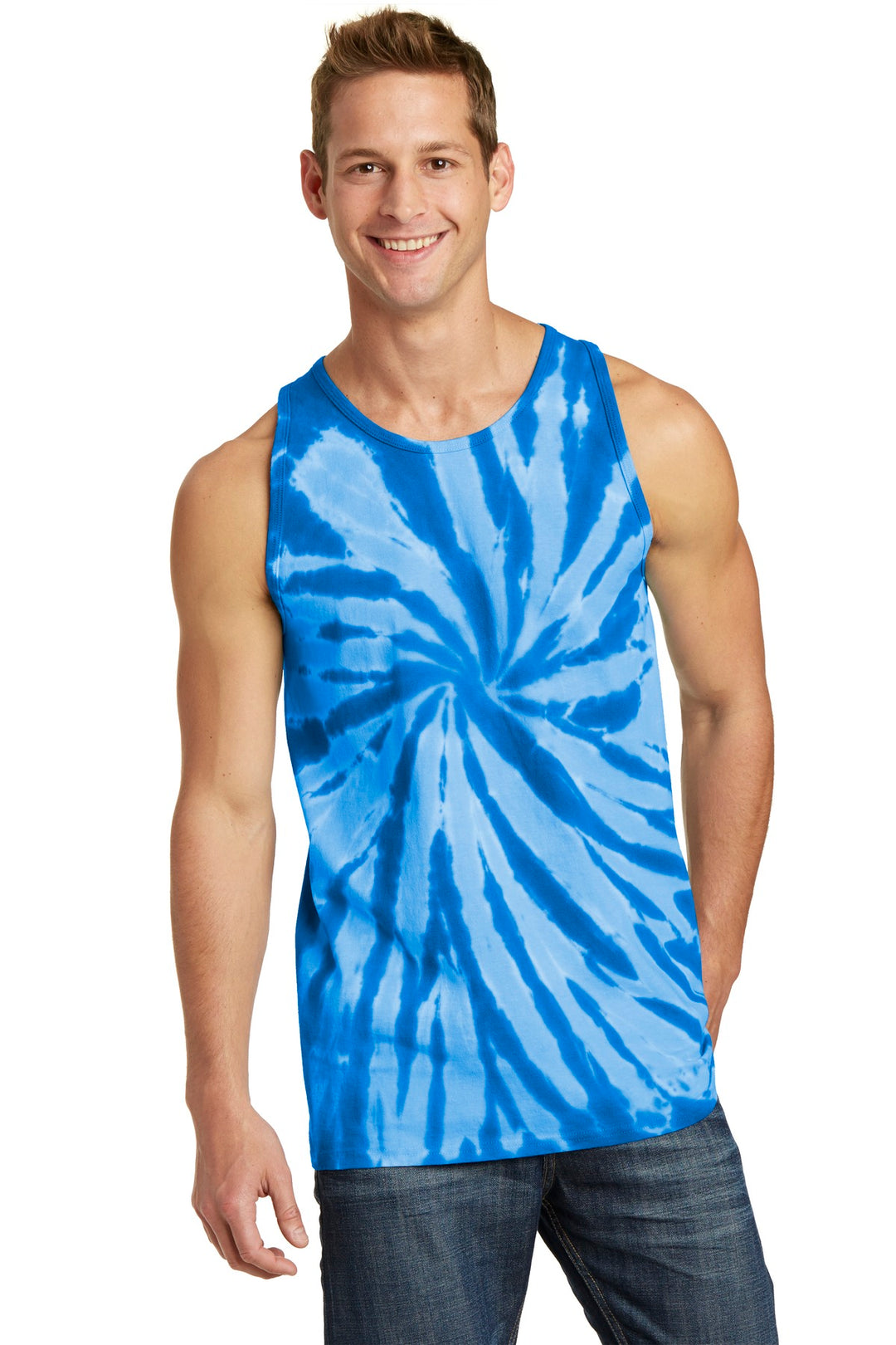 Port & Company Men's Tie-Dye Tank Top Port & Company