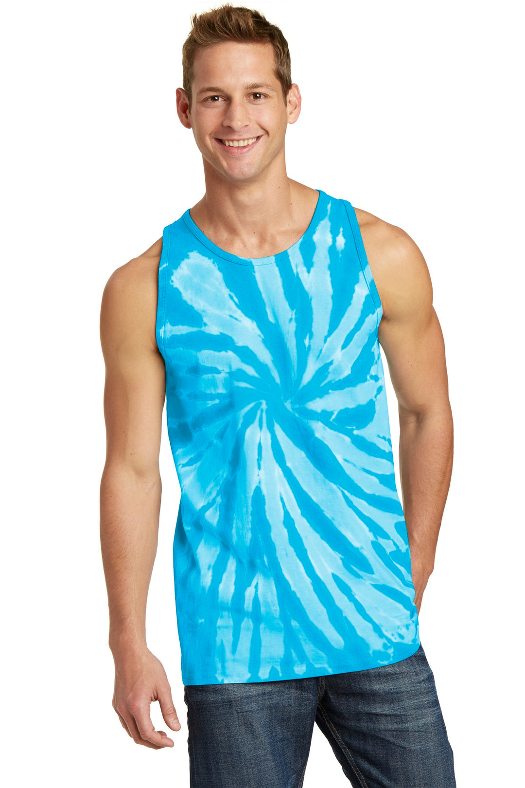 Port & Company Men's Tie-Dye Tank Top Port & Company