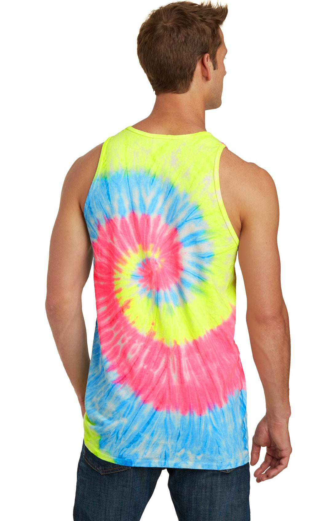 Port & Company Men's Tie-Dye Tank Top Port & Company