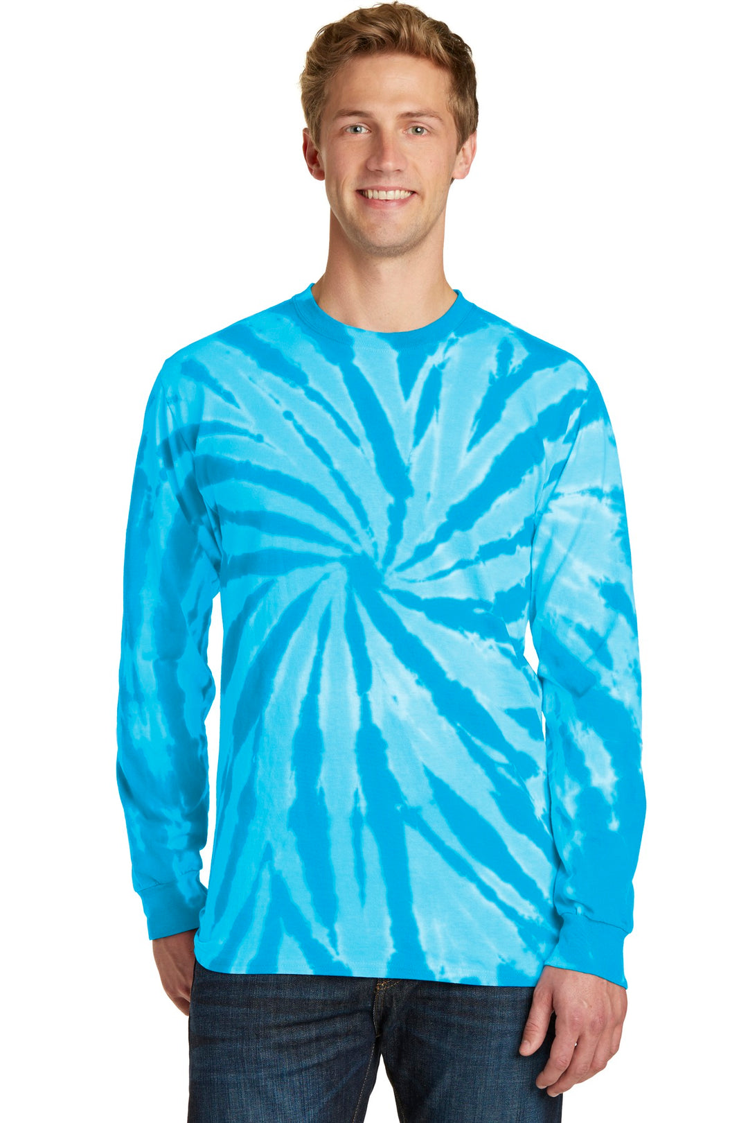 Port & Company Men's Tie-Dye Long Sleeve Tee Port & Company