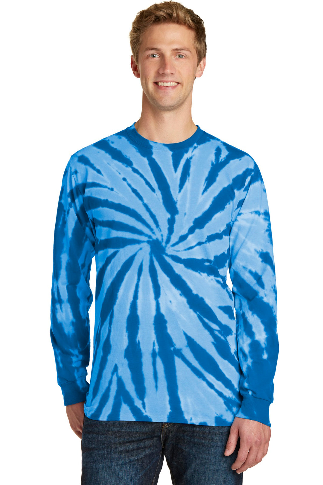 Port & Company Men's Tie-Dye Long Sleeve Tee Port & Company