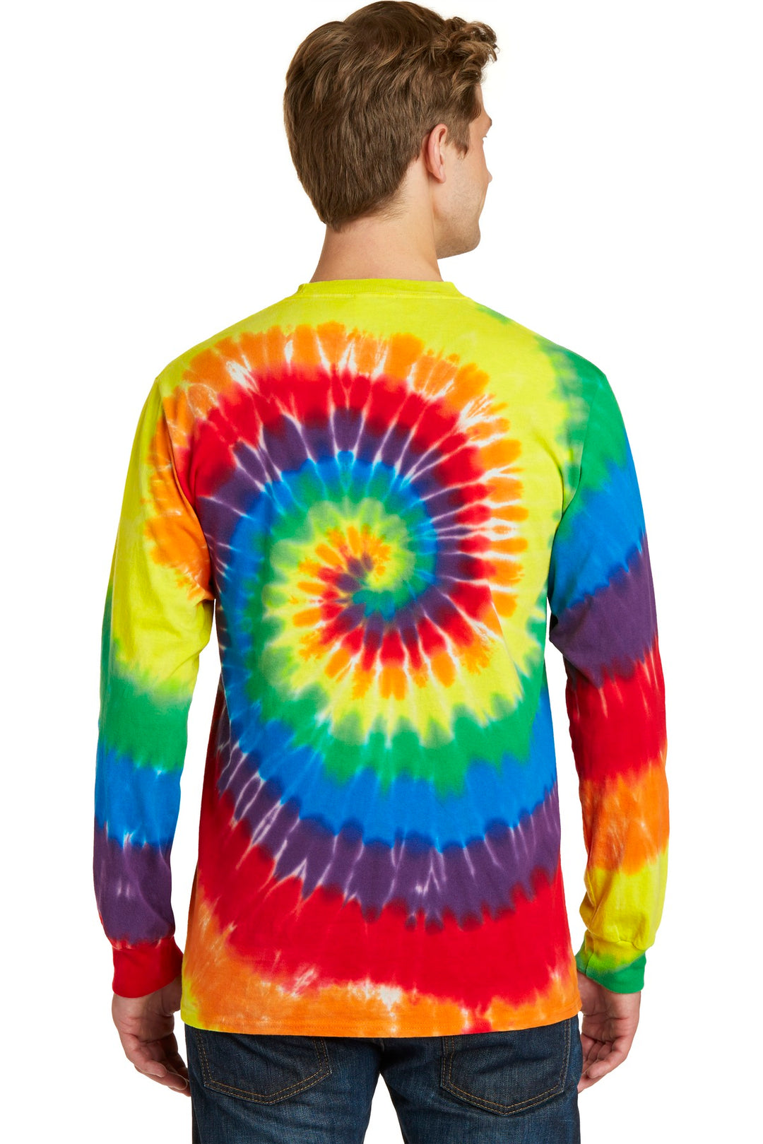 Port & Company Men's Tie-Dye Long Sleeve Tee Port & Company