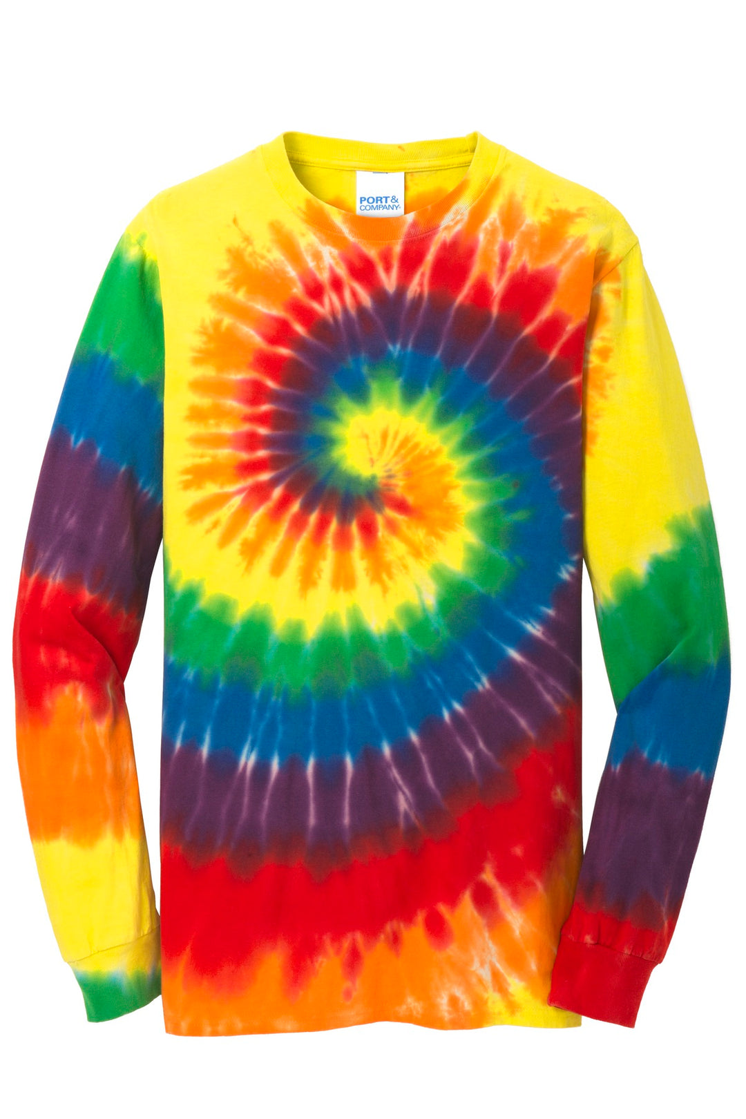 Port & Company Men's Tie-Dye Long Sleeve Tee Port & Company