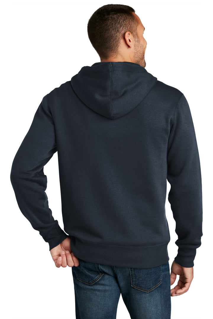 District Perfect Weight Fleece Full-Zip Hoodie DT1103 District