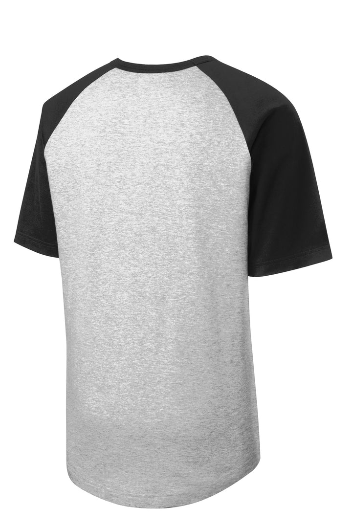 Sport-Tek Men's Short Sleeve Colorblock Raglan Jersey