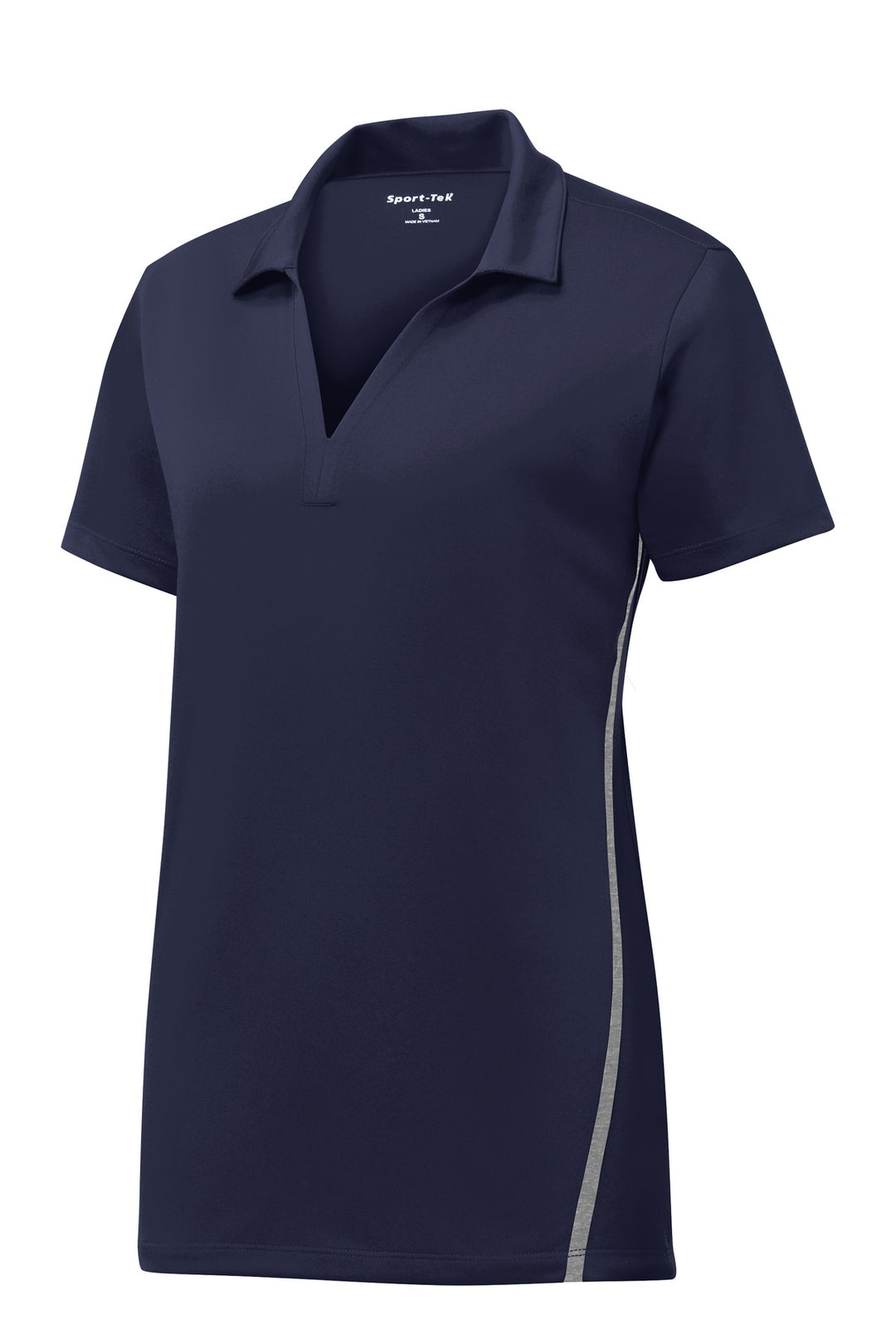 Sport-Tek Women's Contrast PosiCharge Tough Polo. LST620