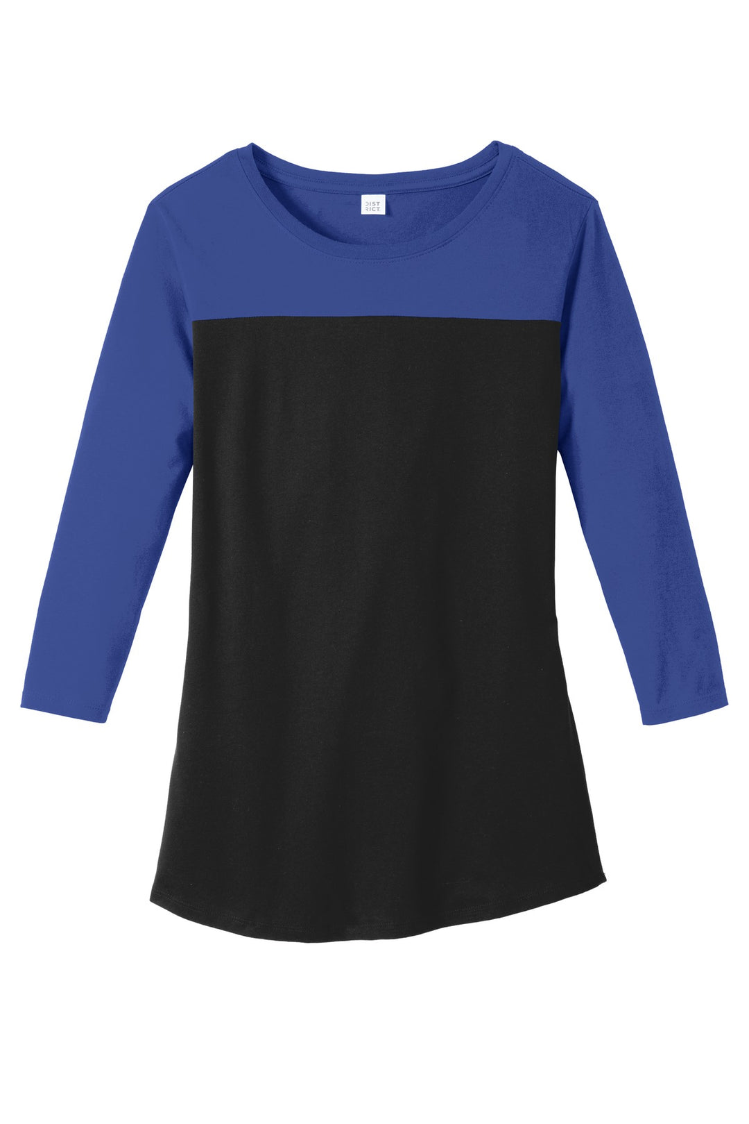 District Women's Rally 3/4-Sleeve Tee. DT2700 District