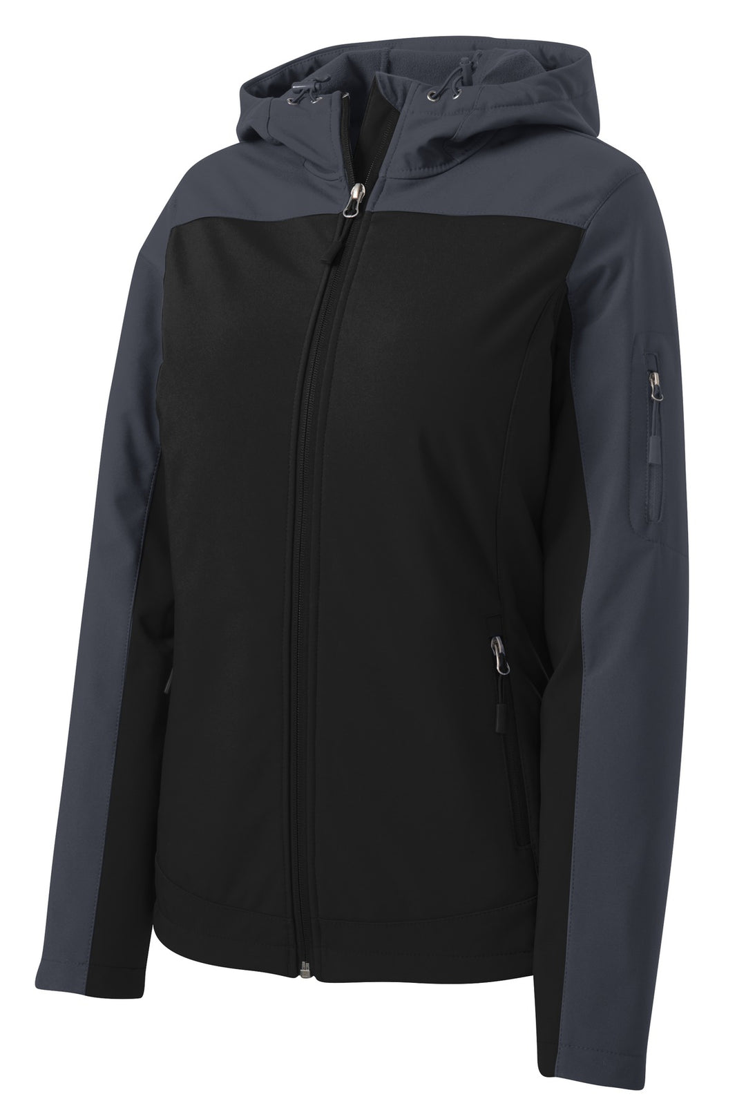 Port Authority Ladies Hooded Core Soft Shell Jacket. L335