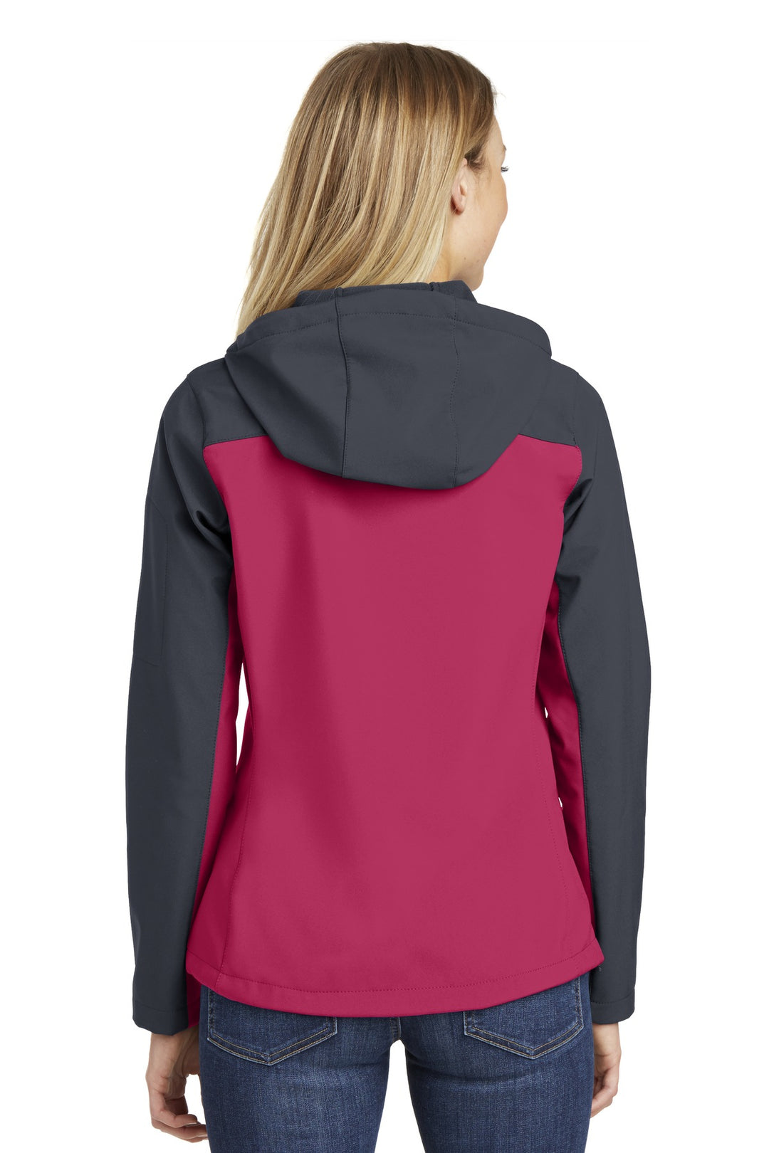 Port Authority Ladies Hooded Core Soft Shell Jacket. L335