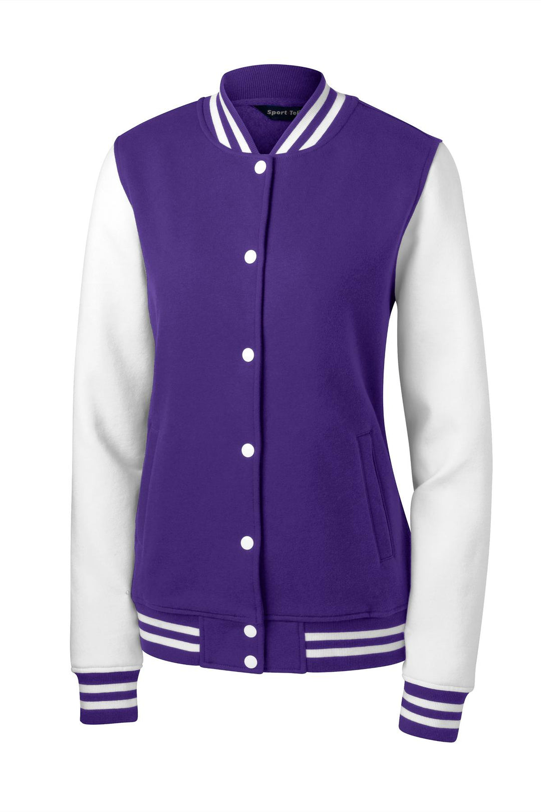 Sport-Tek Women's Fleece Letterman Jacket