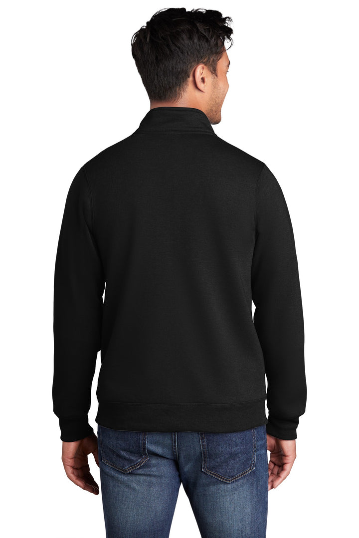 Port & Company - Men's Core Fleece Cadet Full-Zip Sweatshirt Port & Company