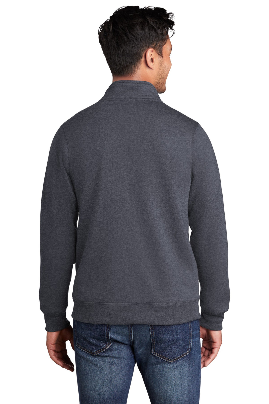 Port & Company - Men's Core Fleece Cadet Full-Zip Sweatshirt Port & Company