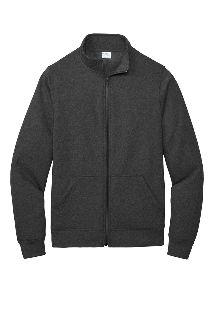 Port & Company - Men's Core Fleece Cadet Full-Zip Sweatshirt Port & Company