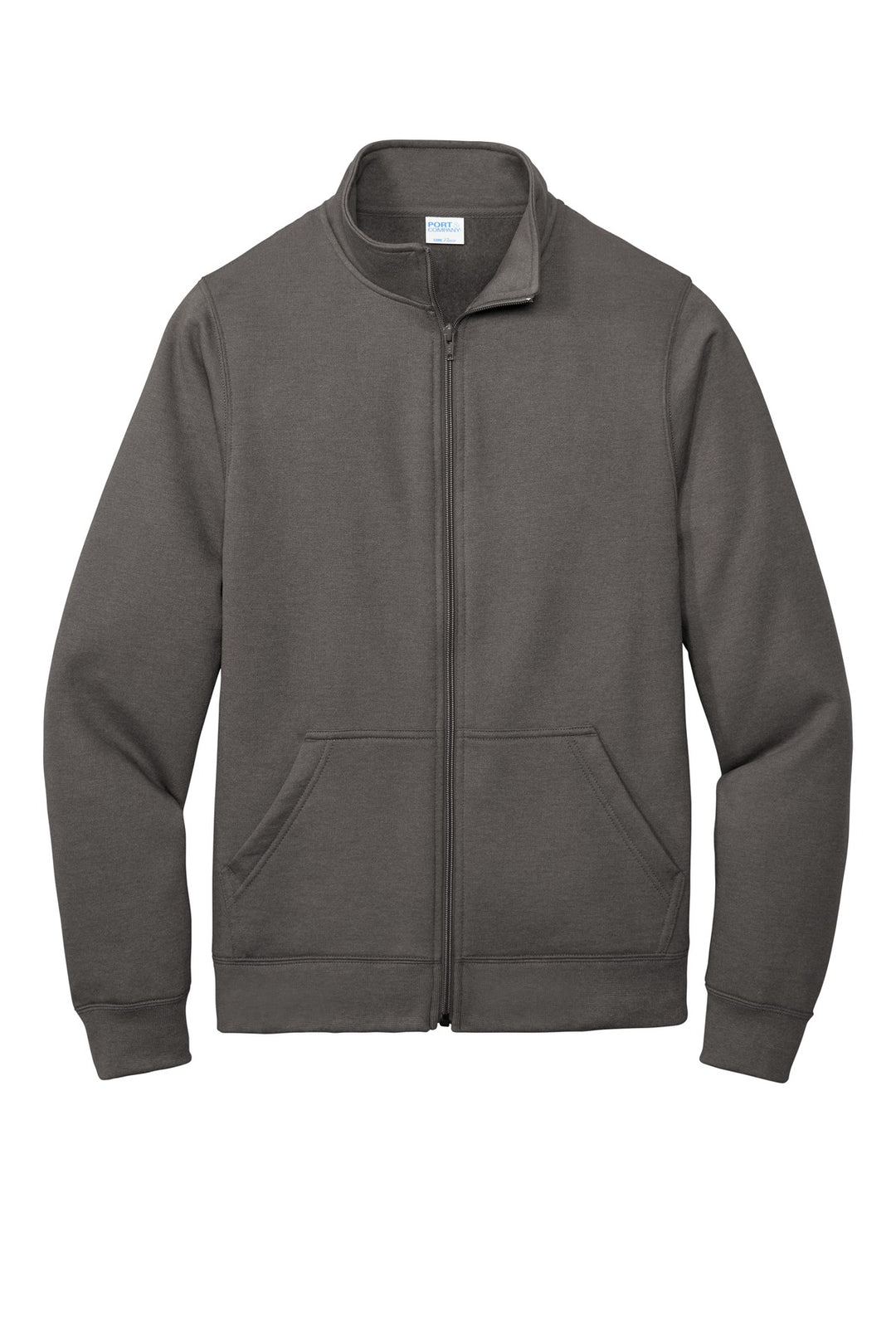 Port & Company - Men's Core Fleece Cadet Full-Zip Sweatshirt Port & Company