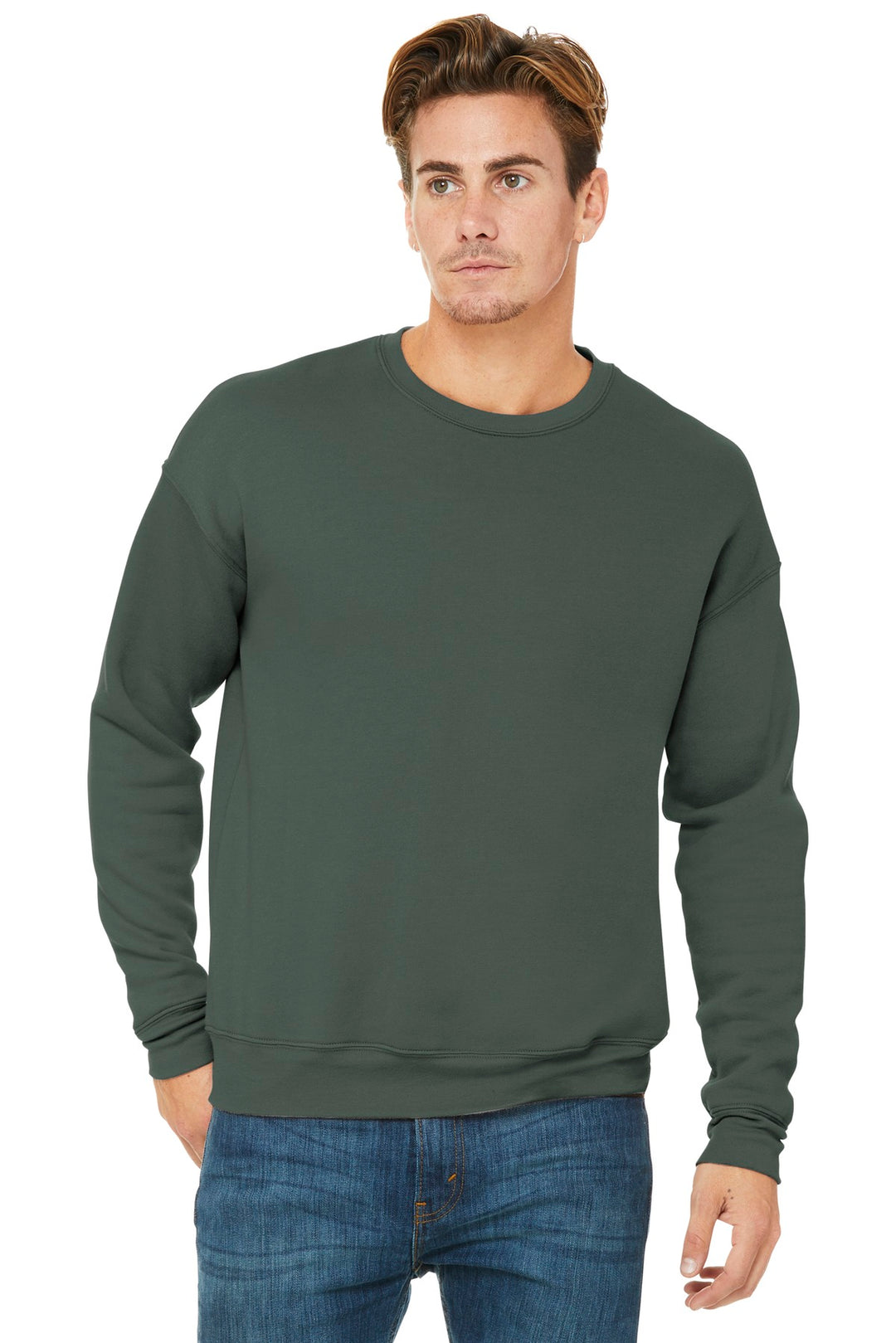 BELLA+CANVAS Unisex Sponge Fleece Drop Shoulder Sweatshirt. BC3945 BELLA + CANVAS