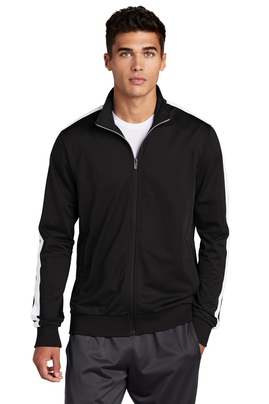 Sport-Tek Men's Tricot Track Jacket