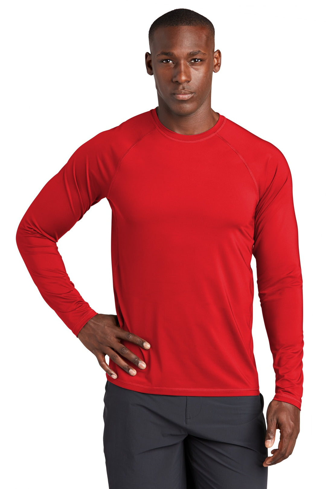 Sport-Tek Men's Long Sleeve Rashguard Tee ST470LS