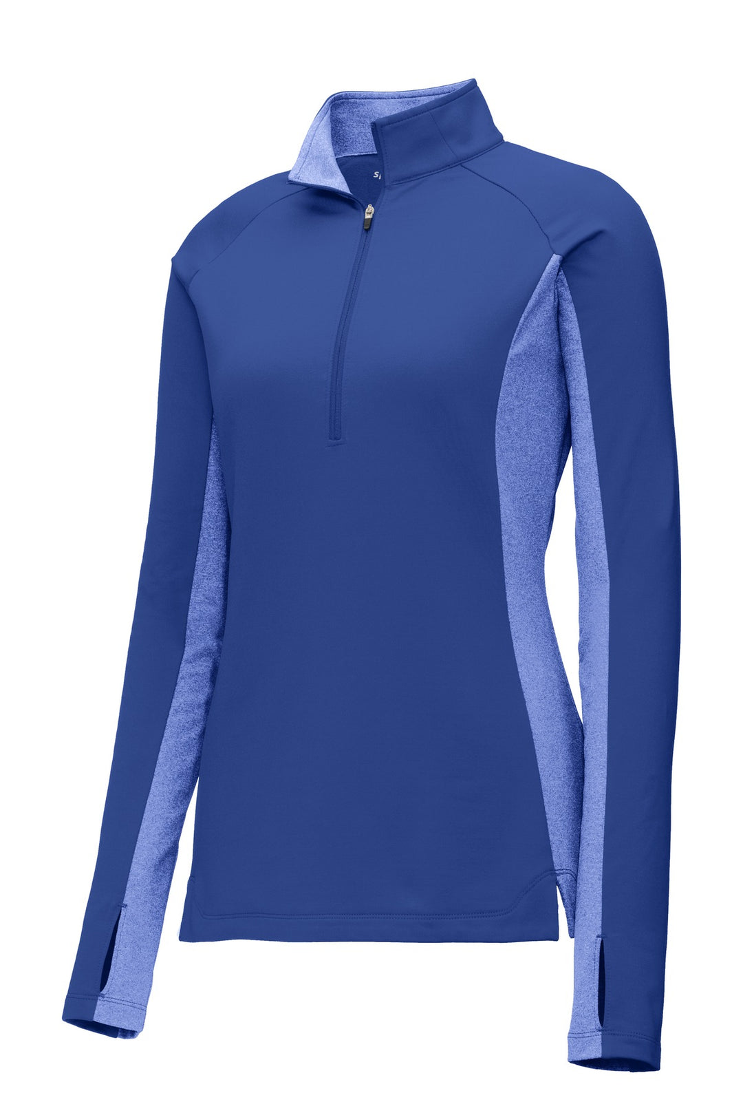 Sport-Tek Women's Sport-Wick Stretch Contrast 1/2-Zip Pullover LST854