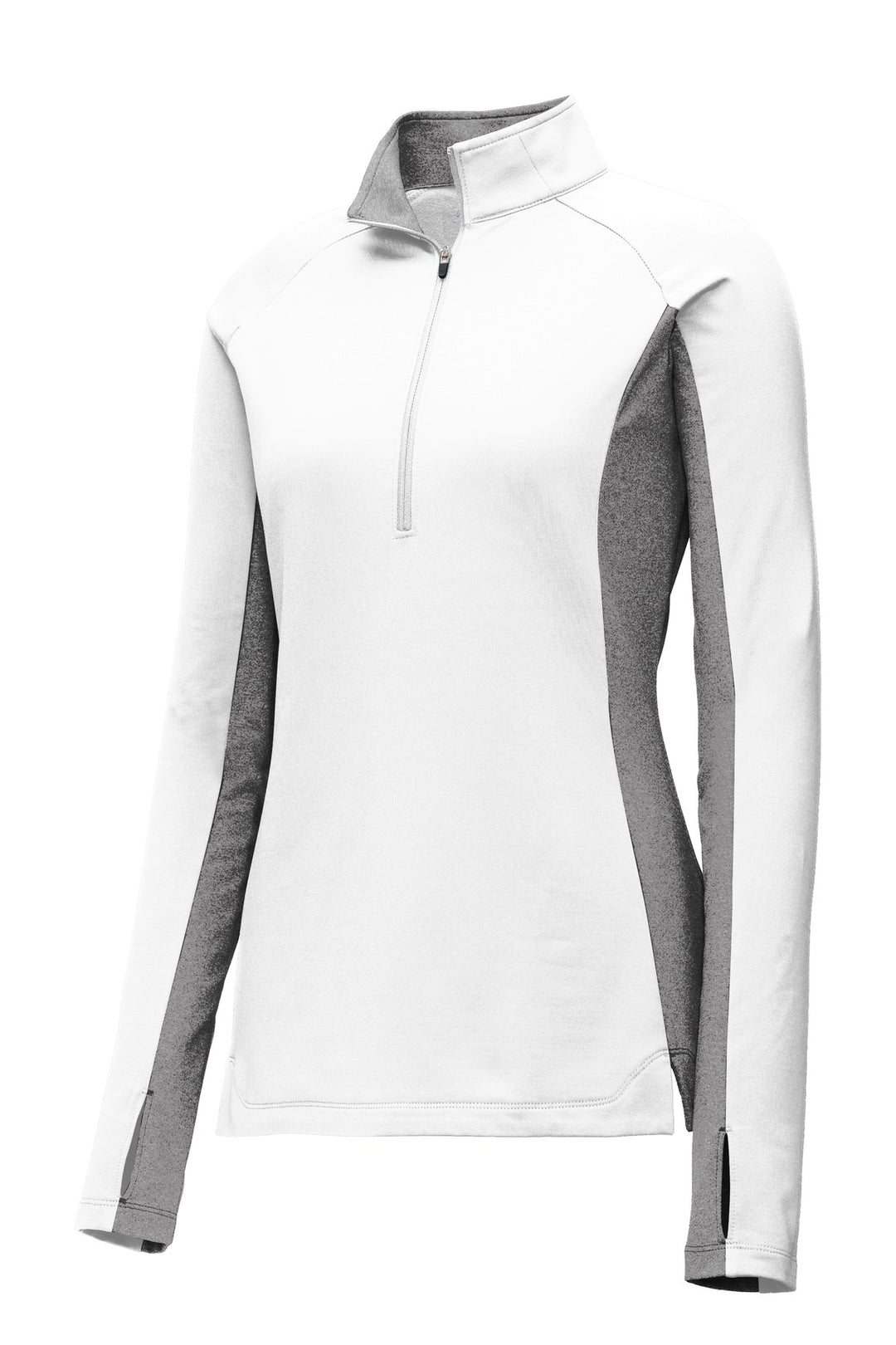 Sport-Tek Women's Sport-Wick Stretch Contrast 1/2-Zip Pullover LST854