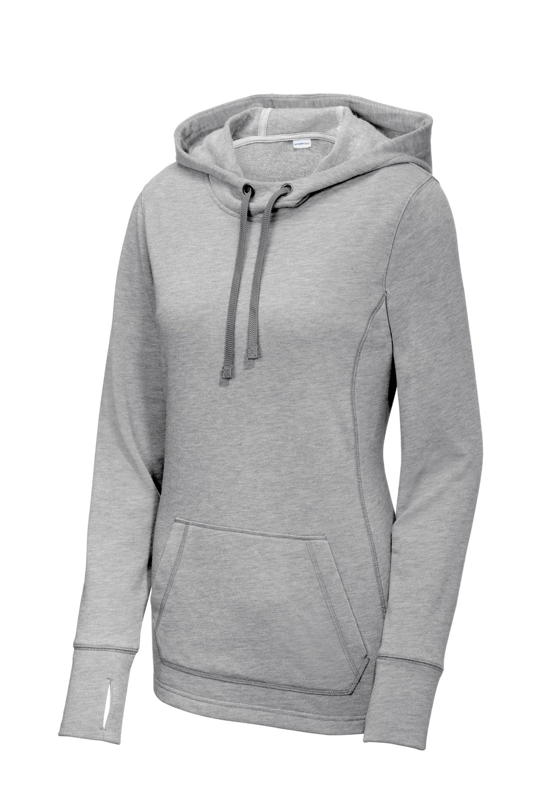 Sport-Tek Women's PosiCharge Tri-Blend Wicking Fleece Hooded Pullover LST296