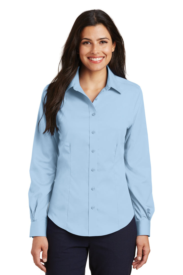 Port Authority Women's Non-Iron Twill Shirt. L638