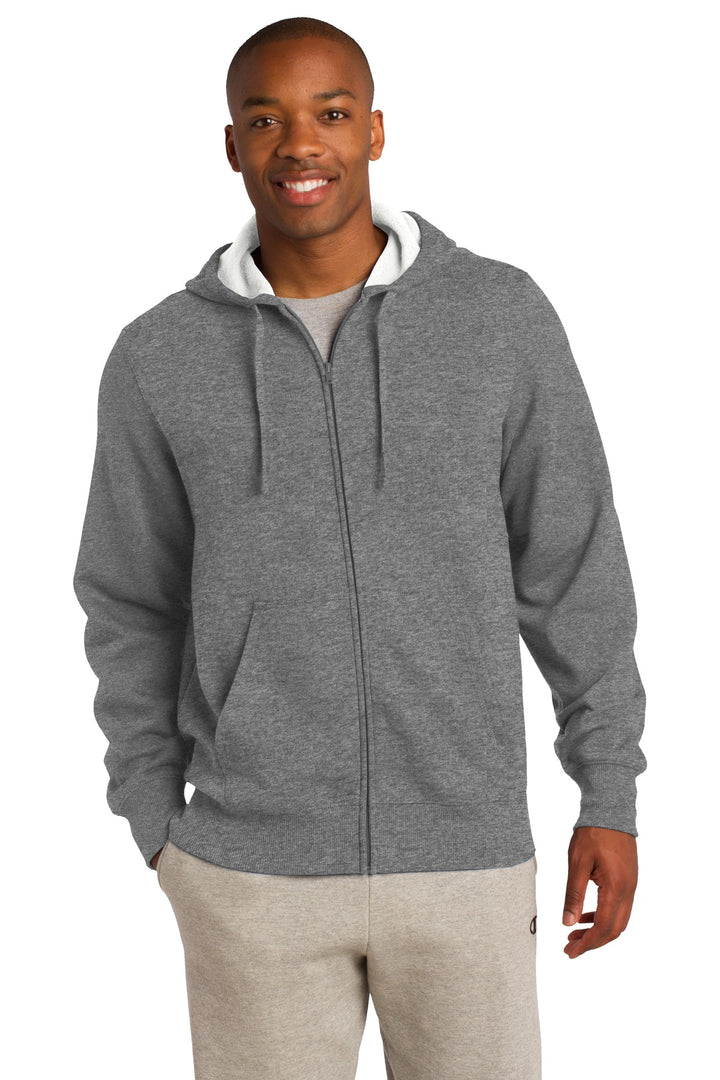 Sport-Tek Men's Full-Zip Hooded Sweatshirt