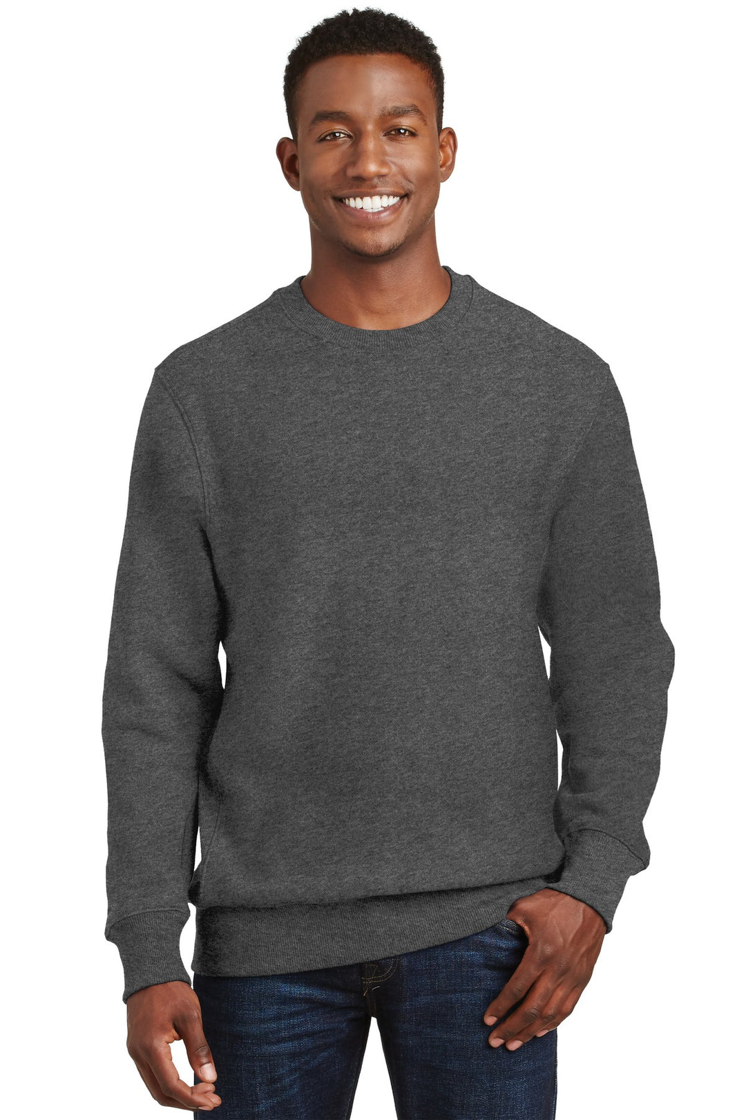 Sport-Tek Men's Super Heavyweight Crewneck Sweatshirt