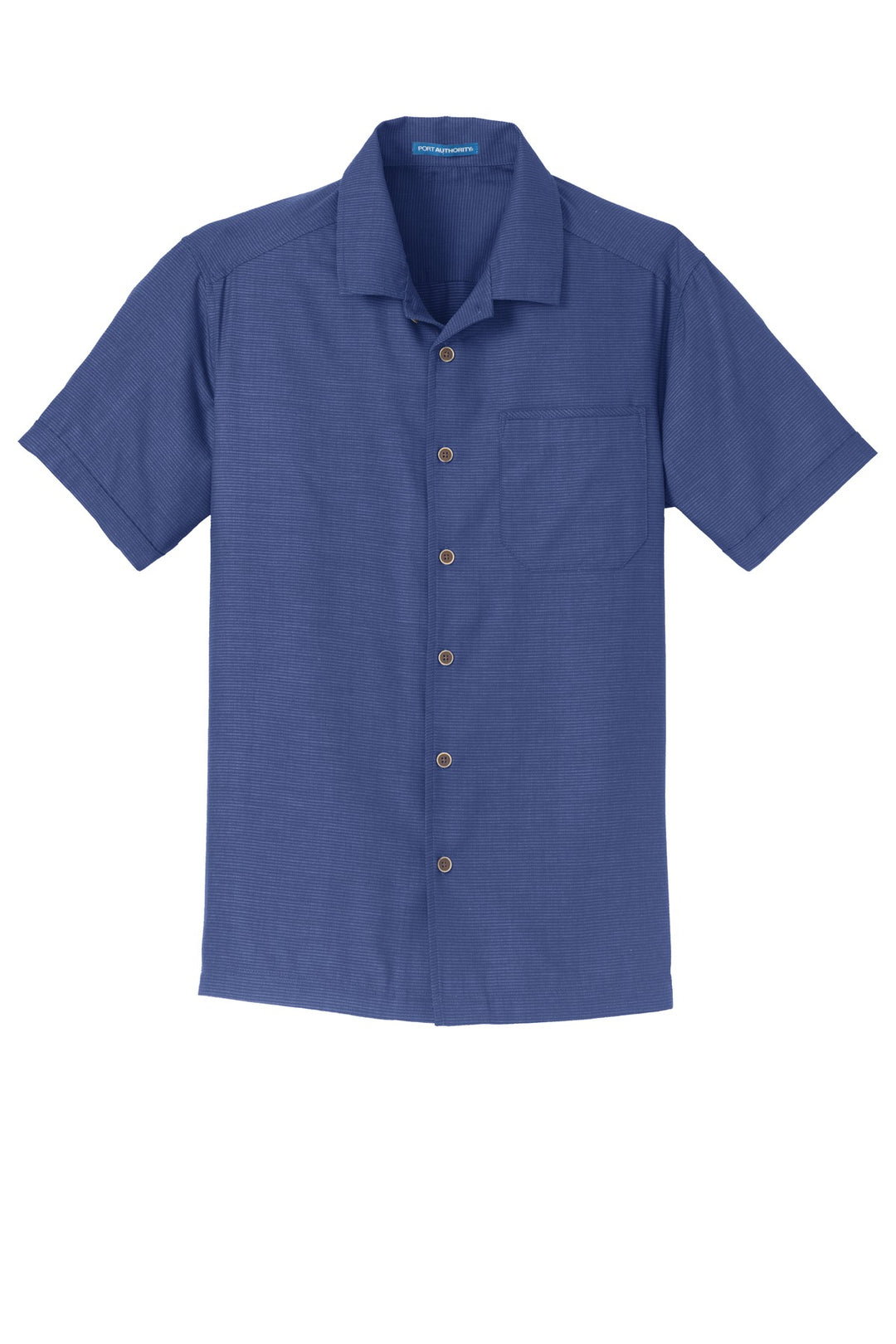 Port Authority Men's Textured Camp Shirt. S662