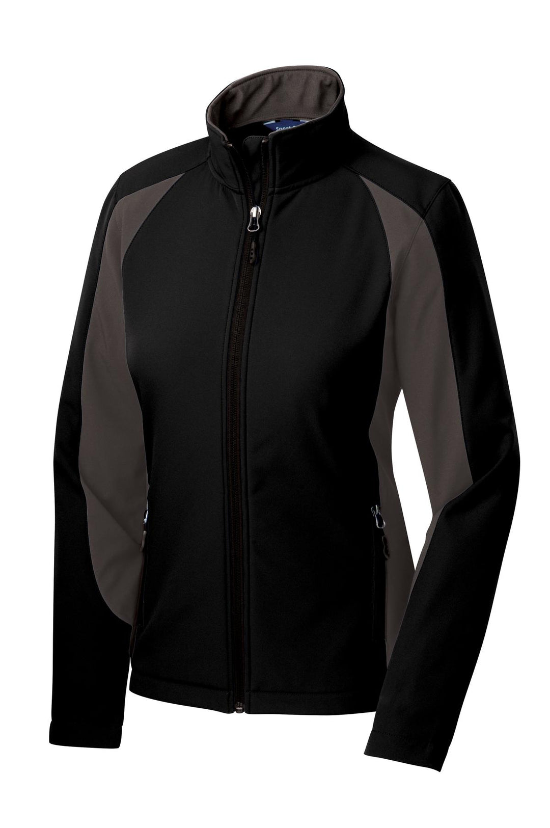 Sport-Tek Women's Colorblock Soft Shell Jacket. LST970