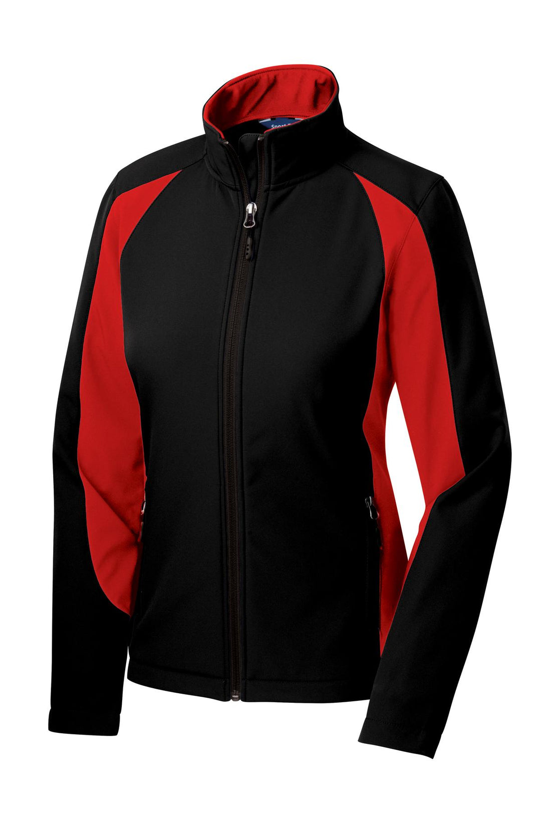 Sport-Tek Women's Colorblock Soft Shell Jacket. LST970