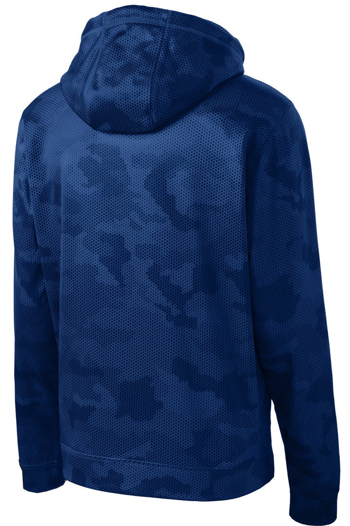 Sport-Tek Youth Sport-Wick CamoHex Fleece Hooded Pullover YST240