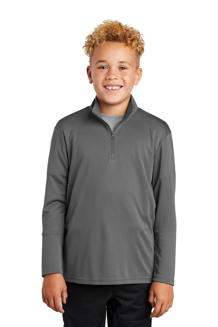 Sport-Tek Youth PosiCharge Competitor 1/4-Zip Pullover YST357