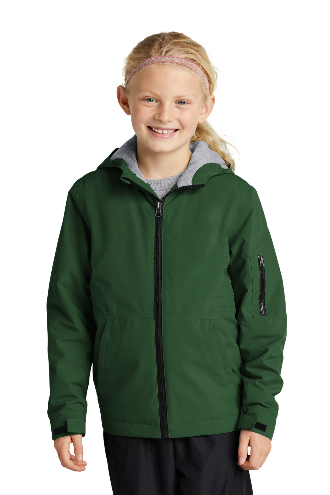 Sport-Tek Youth Waterproof Insulated Jacket YST56