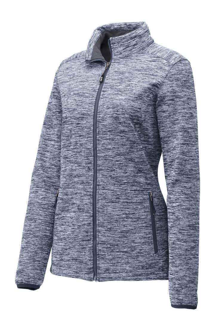 Sport-Tek Women's PosiCharge Electric Heather Soft Shell Jacket. LST30