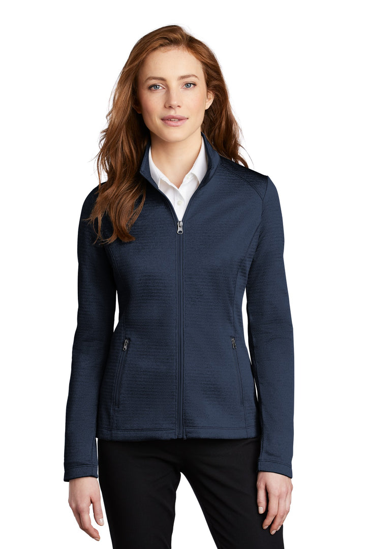 Port Authority Women's Diamond Heather Fleece Full-Zip Jacket L249