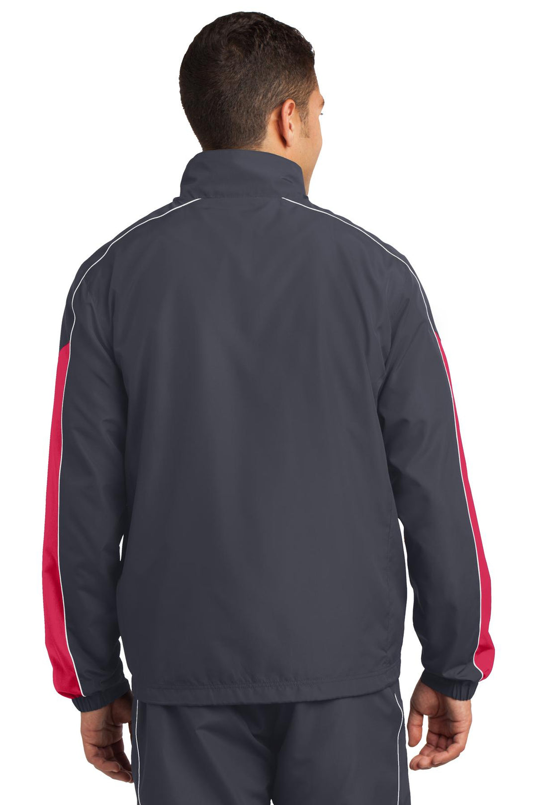 Sport-Tek Piped Colorblock Wind Jacket. JST61