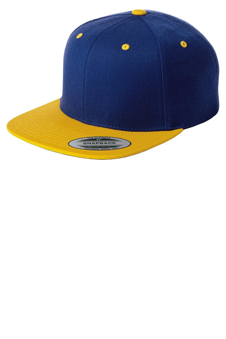 Sport-Tek Yupoong Flat Bill Snapback Cap Sport-Tek