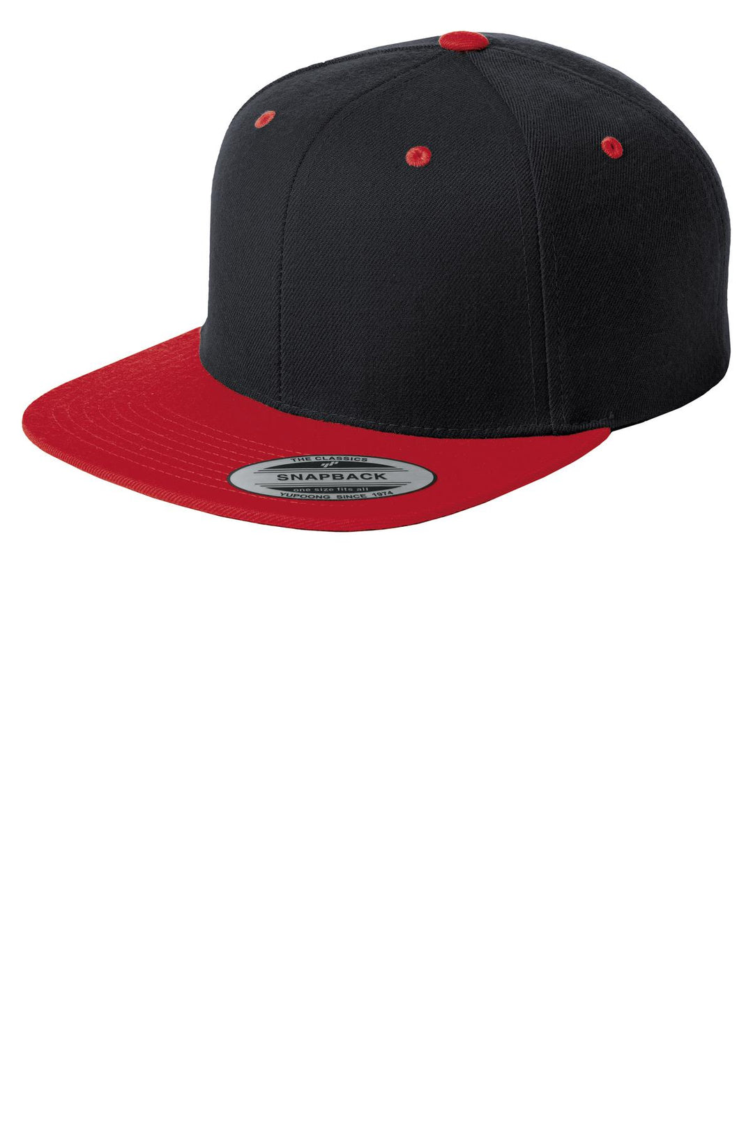 Sport-Tek Yupoong Flat Bill Snapback Cap Sport-Tek