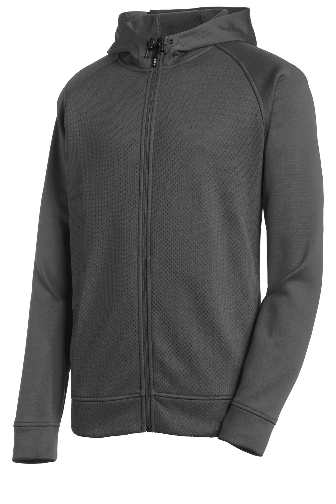 Sport-Tek Rival Tech Fleece Full-Zip Hooded Jacket. ST295